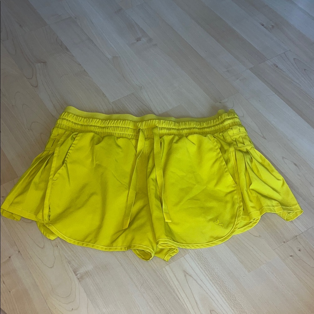 Yellow Joy Lab Shorts